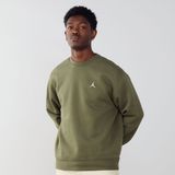 Jordan Sweatshirt 'BRKLN'  olijfgroen / wit