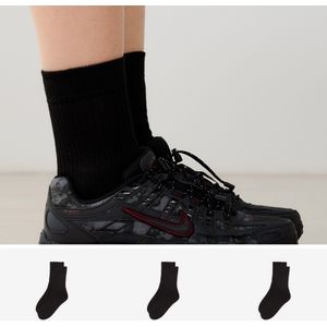 Courir Sokken packs X3 Mid Crew - Kinderen  Zwart  Unisex