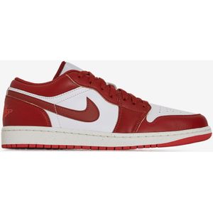 Sneakers Jordan Air Jordan 1 Low  Wit/rood  Heren