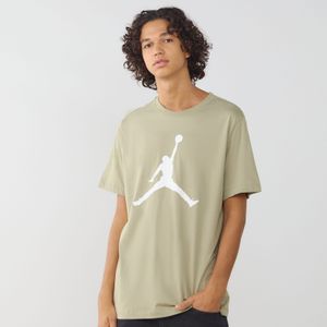 Jordan Tee Shirt Big Jumpman  Beige/wit  Heren
