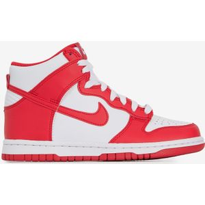 Sneakers Nike Dunk High  Wit/rood  Dames
