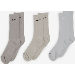Nike Sokken Cushion Crew X6  Grijs  Heren