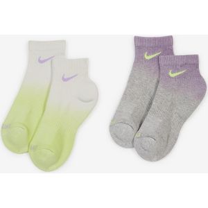 Nike Sokken X2 Tye Dye Ankle - Kinderen  Lila  Heren