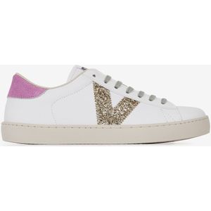 Sneakers Victoria Berlin  Wit/roze  Dames