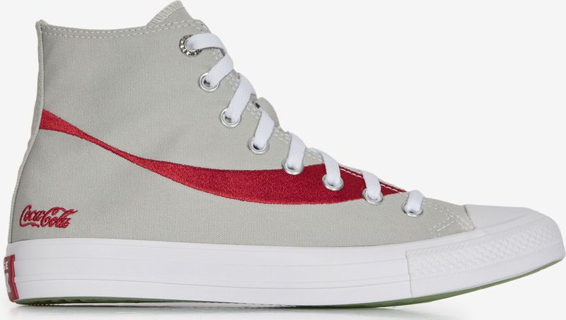 Sneakers Converse Ctas Hi Coca Cola  Grijs/rood  Heren