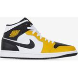 Sneakers Jordan Air Jordan 1 Mid  Wit/geel  Heren