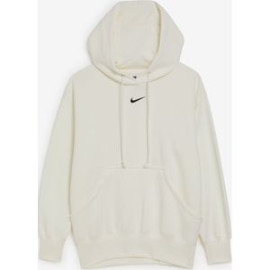 Nike Hoodie Phoenix Long Oversized  Ecru  Dames