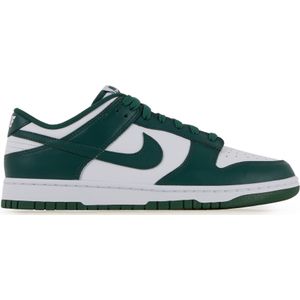 Sneakers Nike Dunk Low Team Green  Wit/groen  Heren