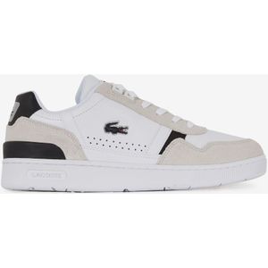 Sneakers Lacoste T-clip  Wit/zwart  Heren