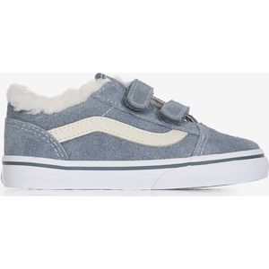Sneakers Vans Old Skool V Sherpa- Baby  Blauw/beige  Unisex