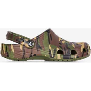 Crocs - Classic Clog Camo - Klompen - Khaki