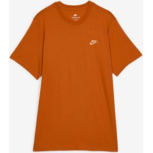 Nike Tee Shirt Club  Oranje  Heren