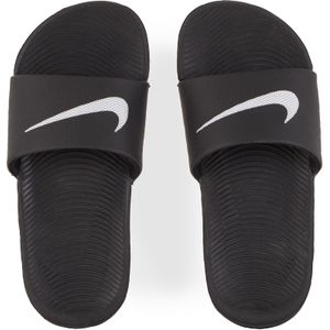 Nike slippers online zwart wit