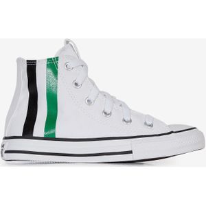 Sneakers Converse Chuck Taylor All Star Hi - Kinderen  Wit/groen  Unisex