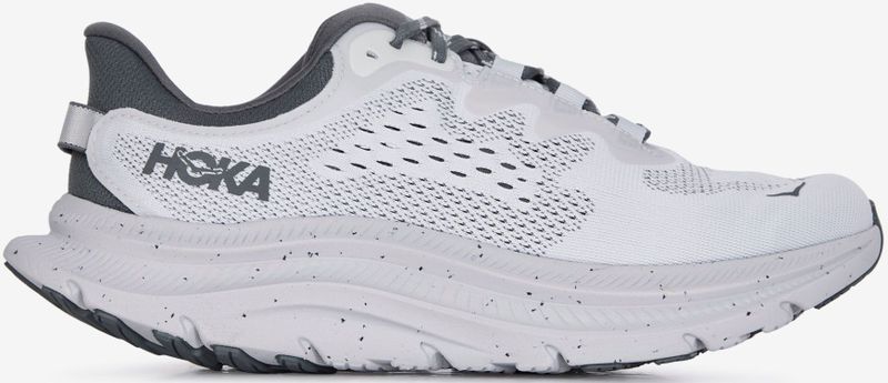 HOKA - Kawana 2 - Sportschoenen - Grijs - Synthetisch - Veters, Plat