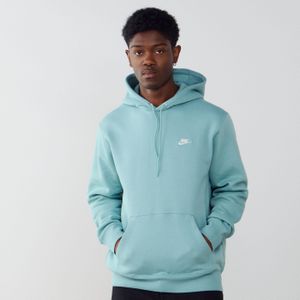 Nike - Hoodie Club Small Logo - Turquoise - Heren