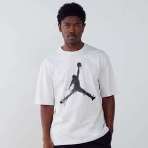 Jordan T-shirt Jumpman  Wit/zwart  Heren