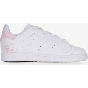 Sneakers adidas  Stan Smith Trefoil- Baby Wit/roze Unisex