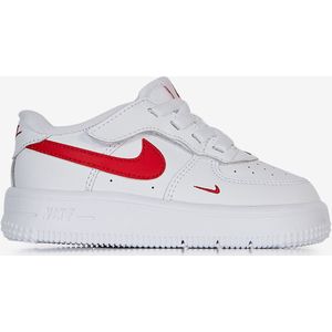 Sneakers Nike Air Force 1 Low- Baby  Wit/rood  Unisex