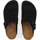 Sneakers Birkenstock Boston Suede  Zwart  Dames