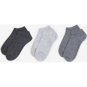 Courir Sokken packs X3 Invisibles Courir - Kinderen  Grijs  Unisex