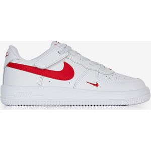 Sneakers Nike Air Force 1 Low- Baby  Wit/rood  Unisex