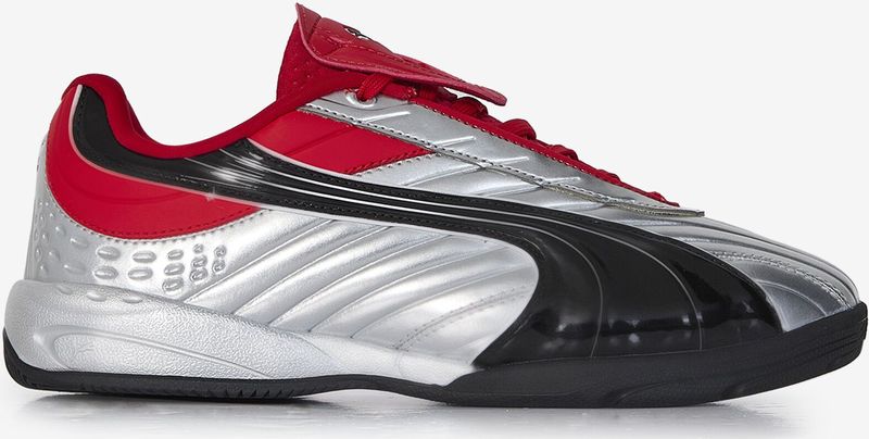PUMA V-S2 Goalgetter sneakers, Rood/Zilver, Maat 35,5