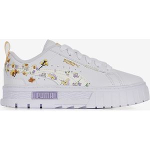 Sneakers Puma Mayze Flower - Kinderen  Wit/geel  Unisex