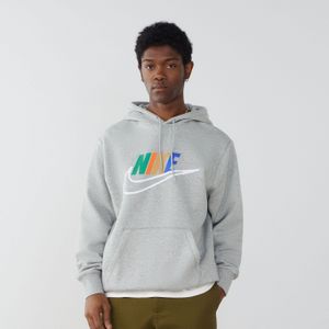 Nike Hoodie Club Bb Futura Logo Mulitcolor  Grijs  Heren