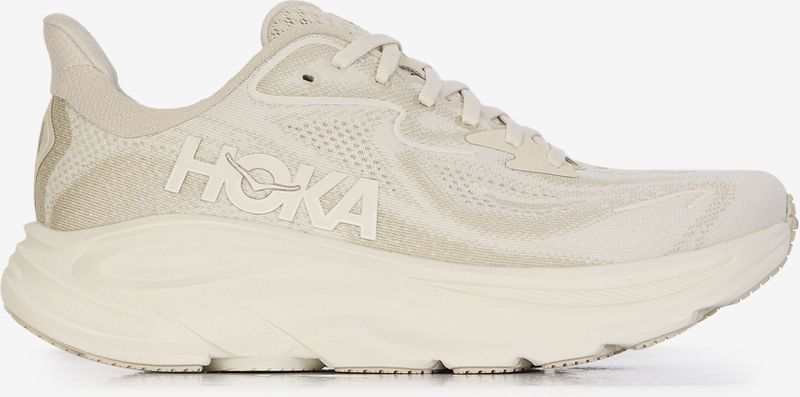 Hoka - Clifton 10 - Sneakers - Beige - Dikke Zool
