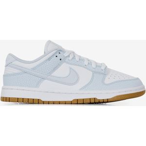 Sneakers Nike Dunk Low  Wit/blauw  Dames