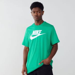 Nike - ICON FUTURA - Shirt - Groen/Wit - Sportshirt