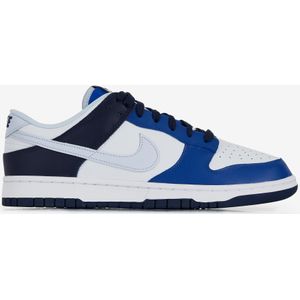 Sneakers Nike Dunk Low  Wit/marineblauw  Heren