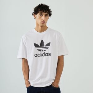 adidas  Tee Shirt Trefoil Adicolor Wit Heren