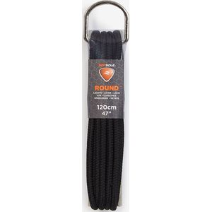 Sofsole - Lacet Rond - Zwart - 120 Cm - Unisex