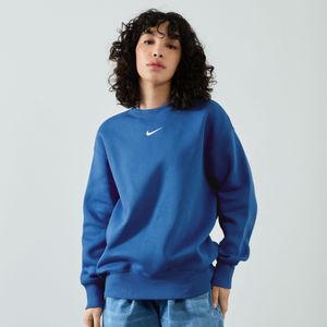 Nike Sweat Crew Phoenix Long Oversized  Hemelsblauw  Dames