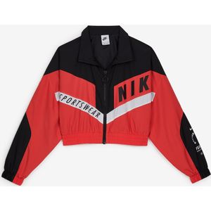 Nike Jacket Streetwear  Zwart/rood  Dames