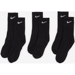 Nike Sokken X3 Crew  Zwart  Dames