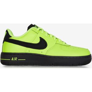 Sneakers Nike Air Force 1  Neongeel/zwart  Dames