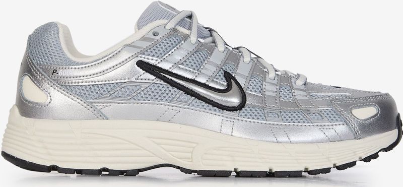 Nike Sportswear Sneakers 'P-6000'  zwart / zilver