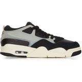 Jordan - Air Jordan 4 - Sneakers - Zwart - Leer - Zwarte Gom Rood Zeil
