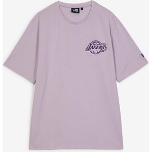 New Era Tee Shirt Lakers  Paars  Heren