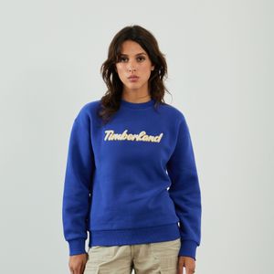 Timberland Crew Centered Logo Sweater  Blauw/geel  Dames