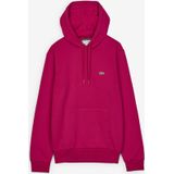 Lacoste - Fleece Hoodie - Roze - Heren - Katoen