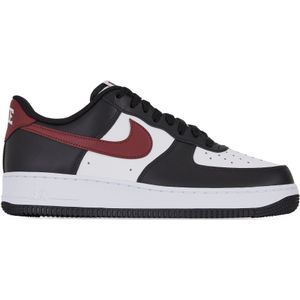 Sneakers Nike Air Force 1 Low  Wit/bordeauxrood  Heren