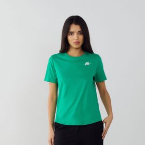 Nike Tee Shirt Club  Groen/wit  Dames