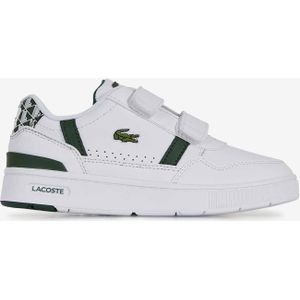 Sneakers Lacoste T-clip Signature Cf - Kinderen  Wit/groen  Unisex