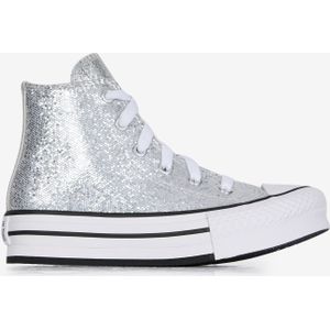Converse - Chuck Taylor All Star Lift Hi - Sneakers - Zilver - Kinderen - Unisex