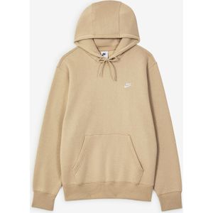 Nike - Club Fleece Hoodie - Beige Wit