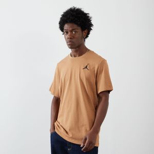 Jordan Tee Shirt Jumpman Embroidery  Bruin/zwart  Heren